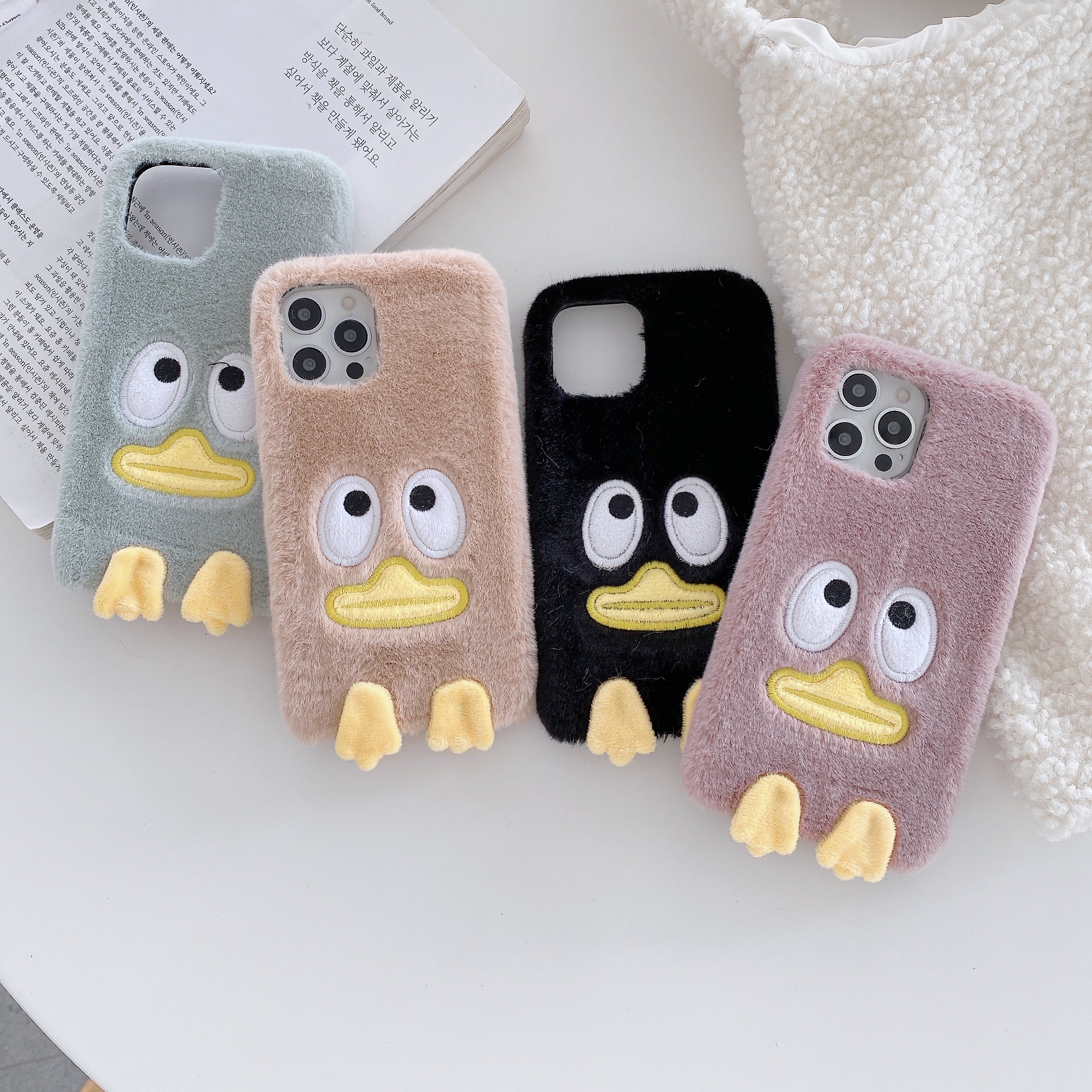 Cute Duck Cloth Resin  Iphone Phone Cases display picture 3