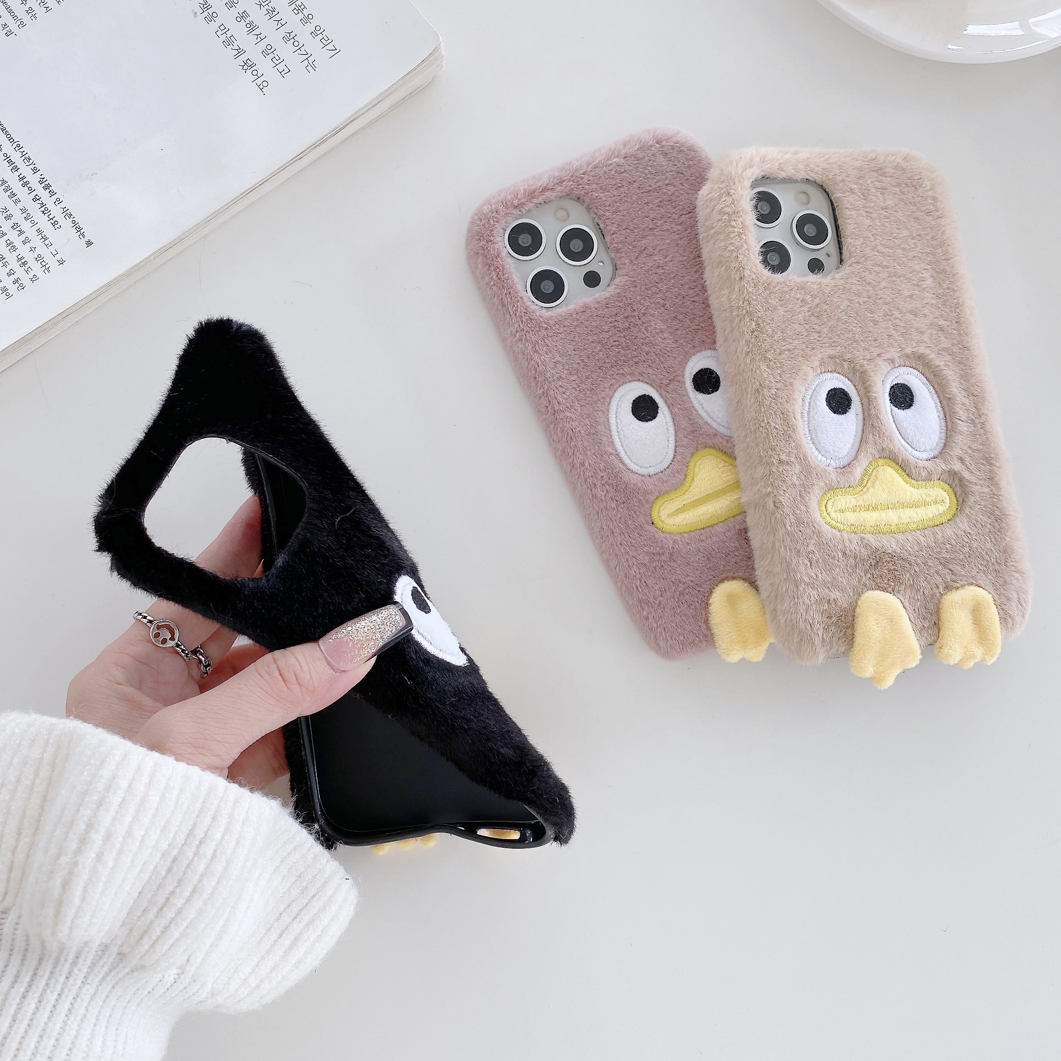 Cute Duck Cloth Resin  Iphone Phone Cases display picture 7