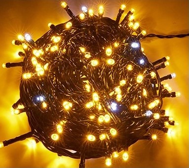 Birthday Romantic Solid Color Pvc Party String Lights display picture 2