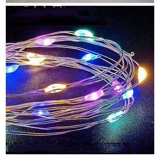 Valentine's Day Romantic Solid Color Pc Plastic Date String Lights display picture 1
