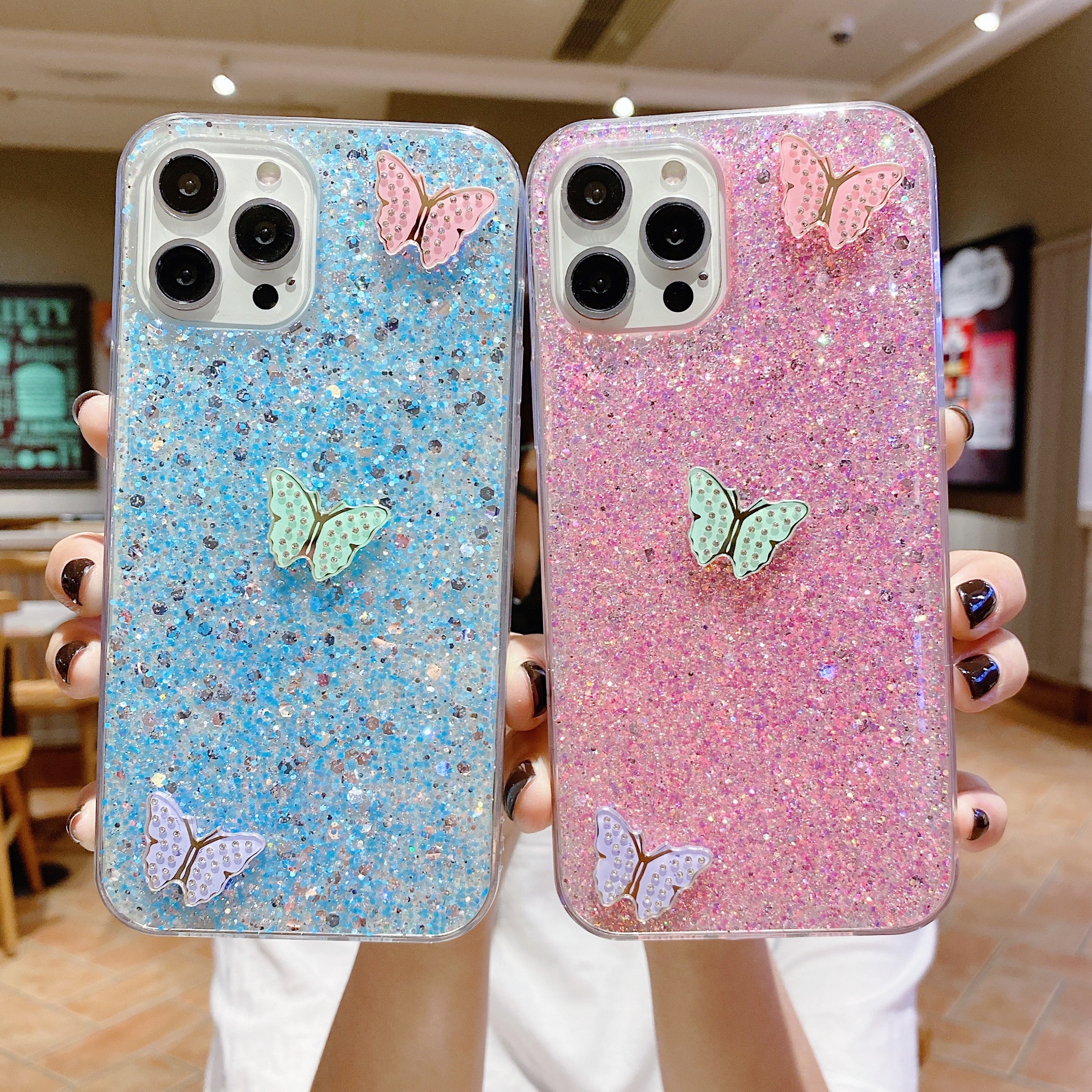 Fashion Butterfly Silica Gel  Iphone Phone Cases display picture 6