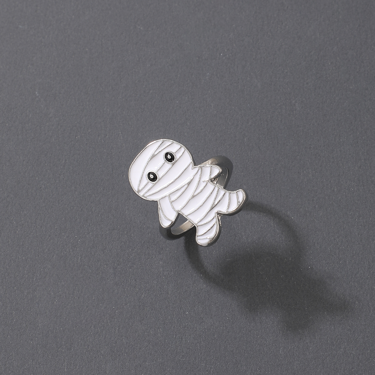 Funny Mummy Alloy Enamel Rings display picture 3