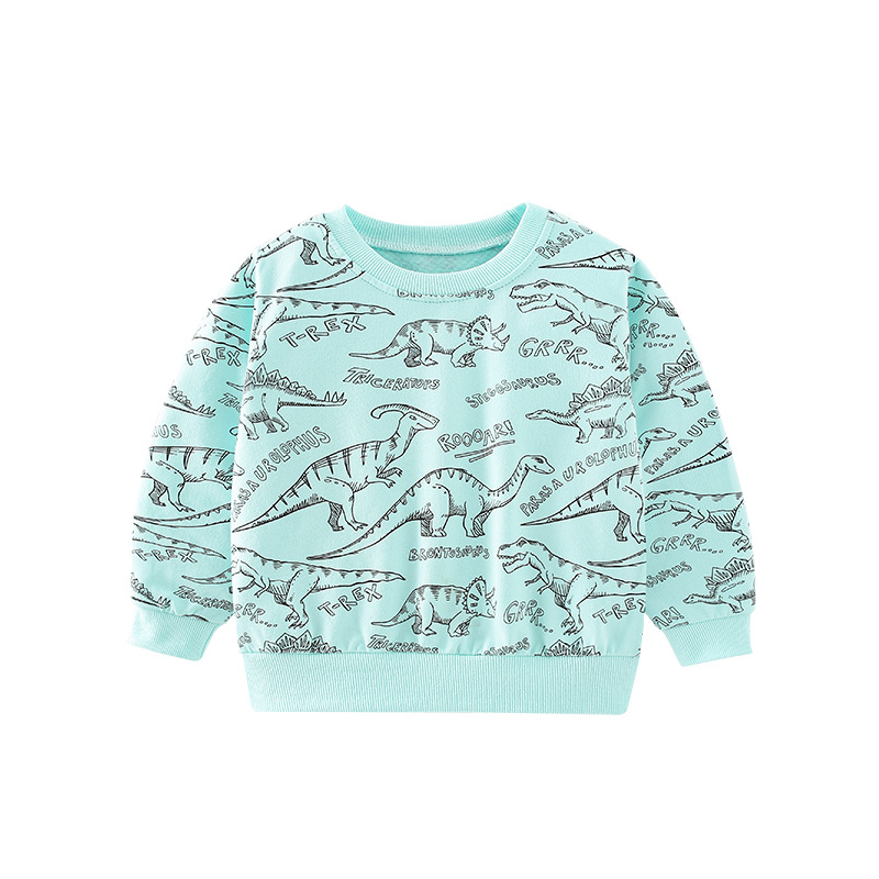 Fashion Dinosaur Cotton Baby Clothes display picture 1