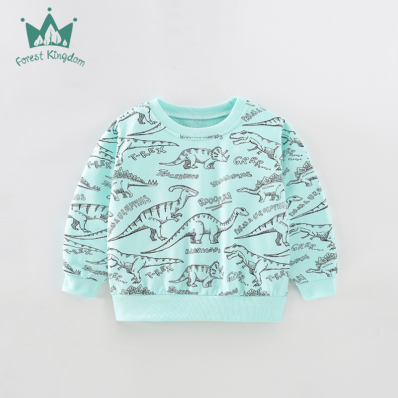 Fashion Dinosaur Cotton Baby Clothes display picture 2