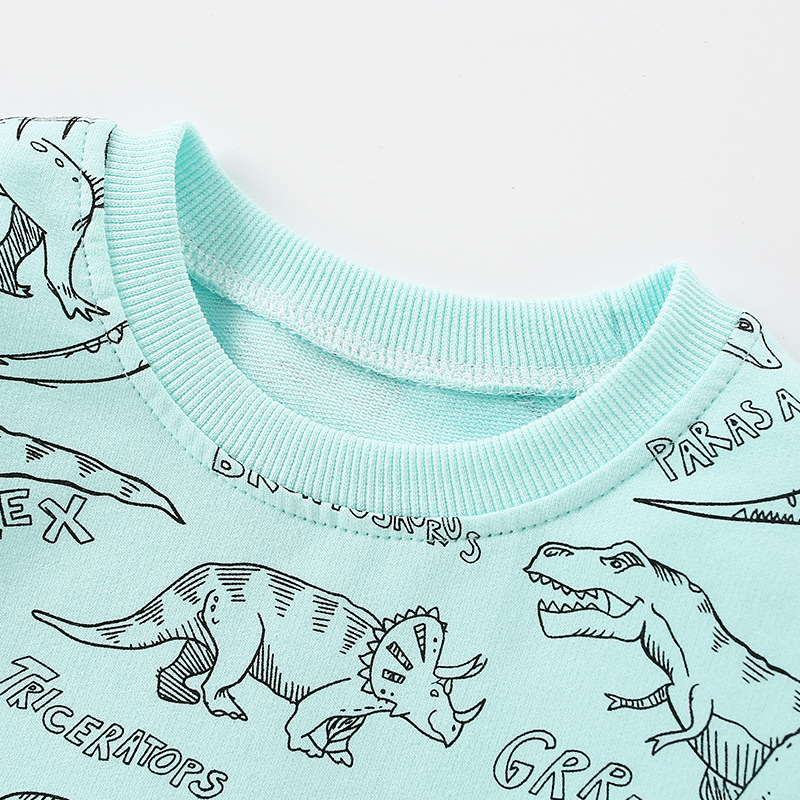 Fashion Dinosaur Cotton Baby Clothes display picture 3