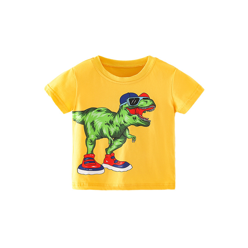 Mode Dinosaurier 100% Baumwolle Baby Kleidung display picture 1