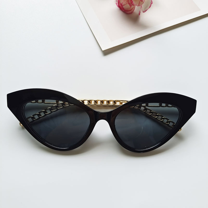 Unisex Fashion Leopard Pc Resin Cat Glasses Sunglasses display picture 8