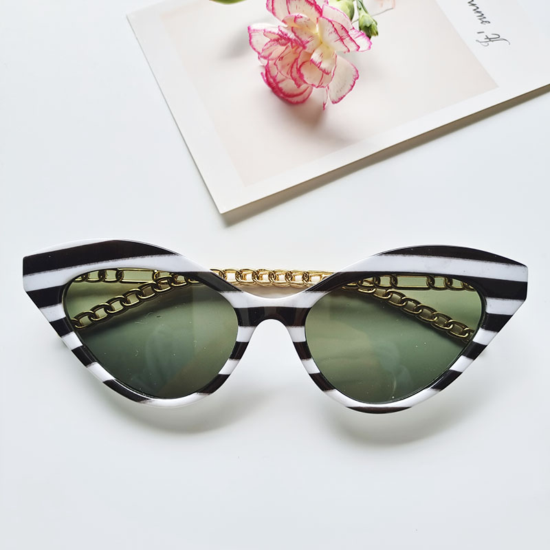 Unisex Fashion Leopard Pc Resin Cat Glasses Sunglasses display picture 10