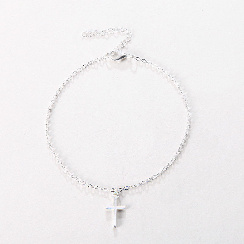 Ethnic Style Cross Alloy Plating Anklet 1 Piece display picture 4