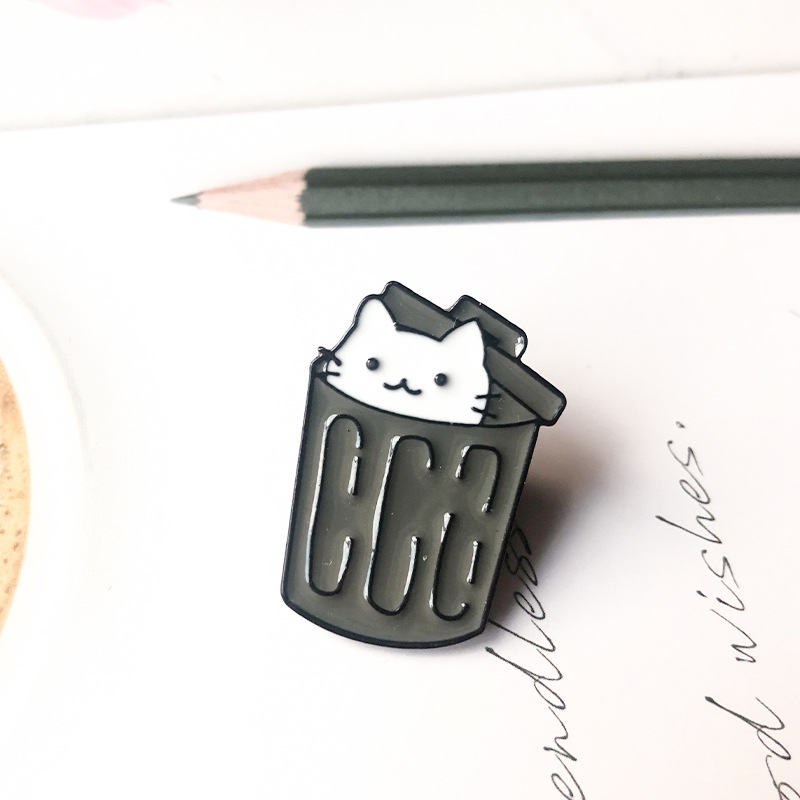 Classical Cat Alloy Plating Alloy Brooches 1 Piece display picture 1