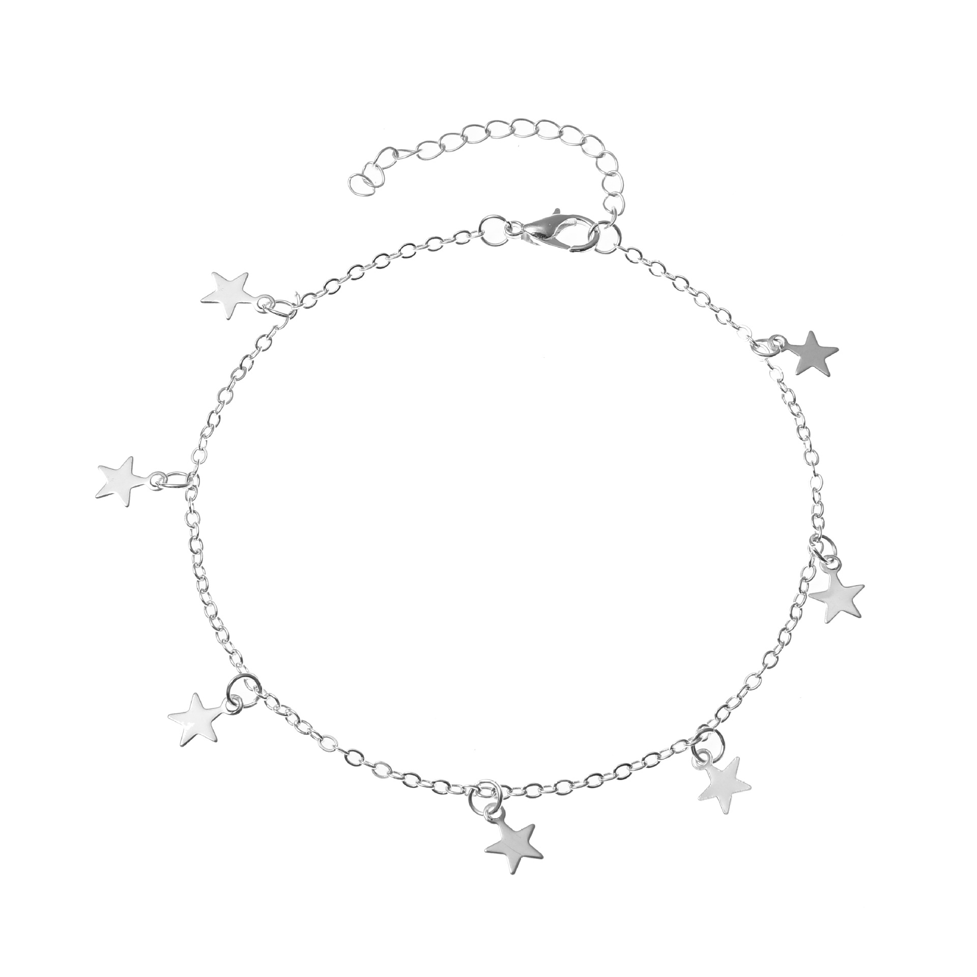 Fashion Star Metal Star Anklet 1 Piece display picture 3
