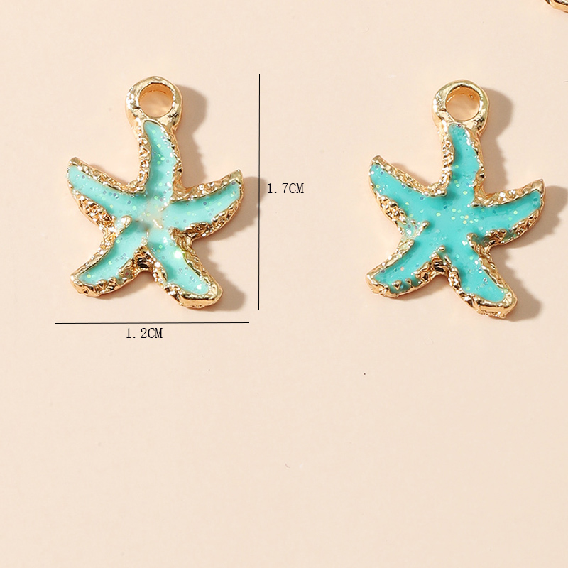 1 Set Alloy Starfish Conch Shell Fashion display picture 1