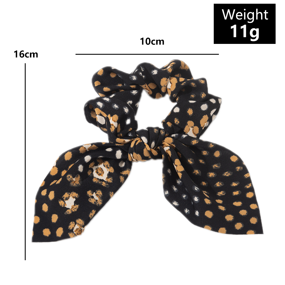 Cute Ditsy Floral Cloth Bow Knot Hair Band 1 Piece display picture 1