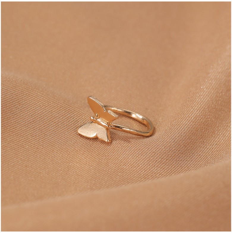 Fashion Butterfly Alloy Plating Ear Clips 1 Piece display picture 3