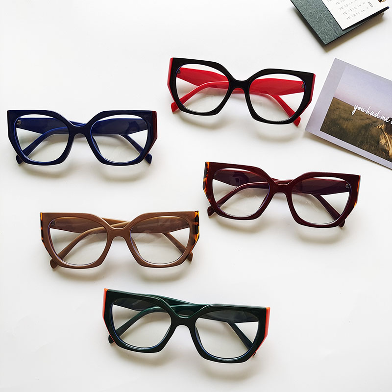 Unisex Casual Geometric Resin Square Glasses display picture 6