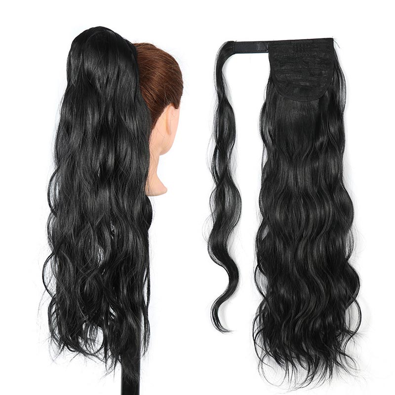 Women's Fashion White Wine Red Black Party High Temperature Wire Centre Parting Long Curly Hair Wigs display picture 2