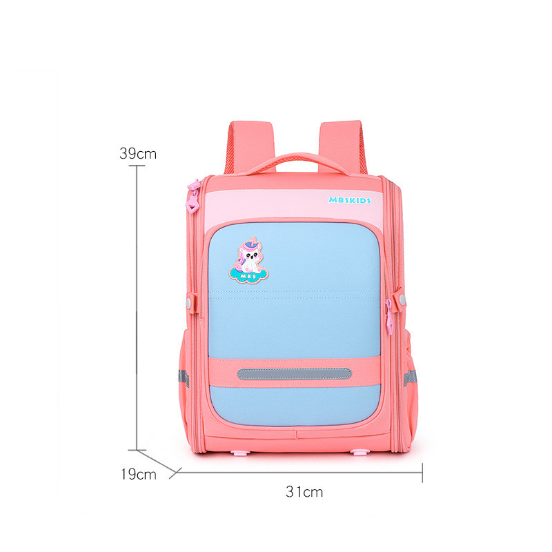 Cute Color Block Square Zipper Fashion Backpack display picture 1
