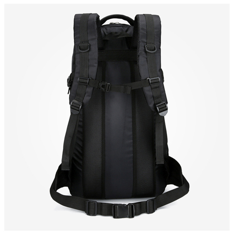 Basic Letter Zipper Functional Backpack display picture 4
