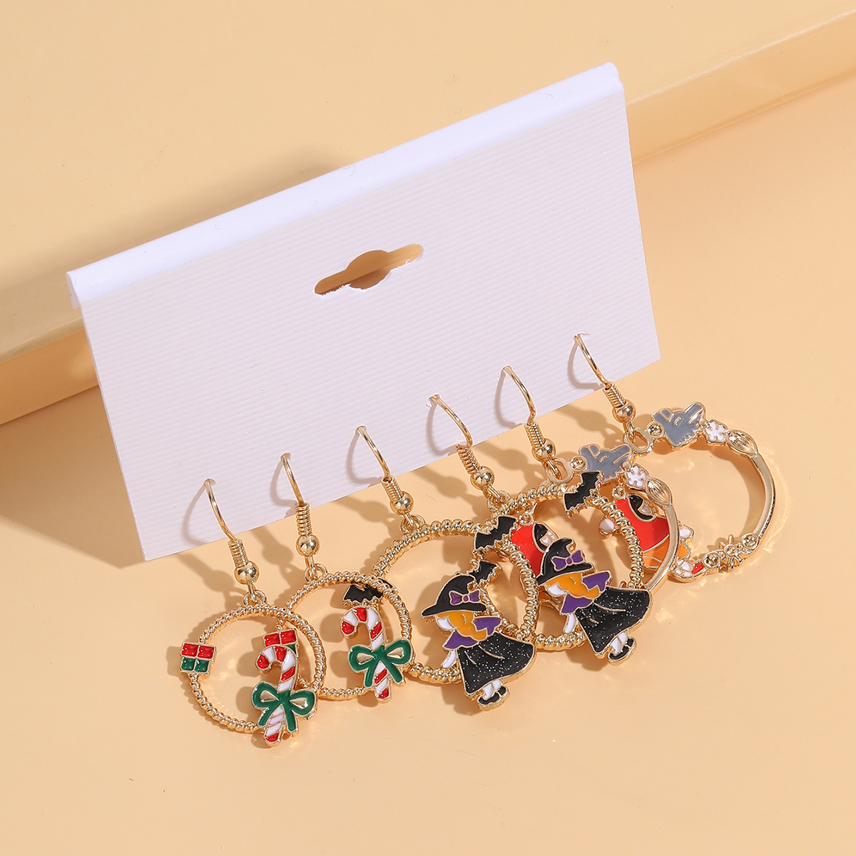Fashion Cartoon Alloy Earrings 1 Set display picture 1