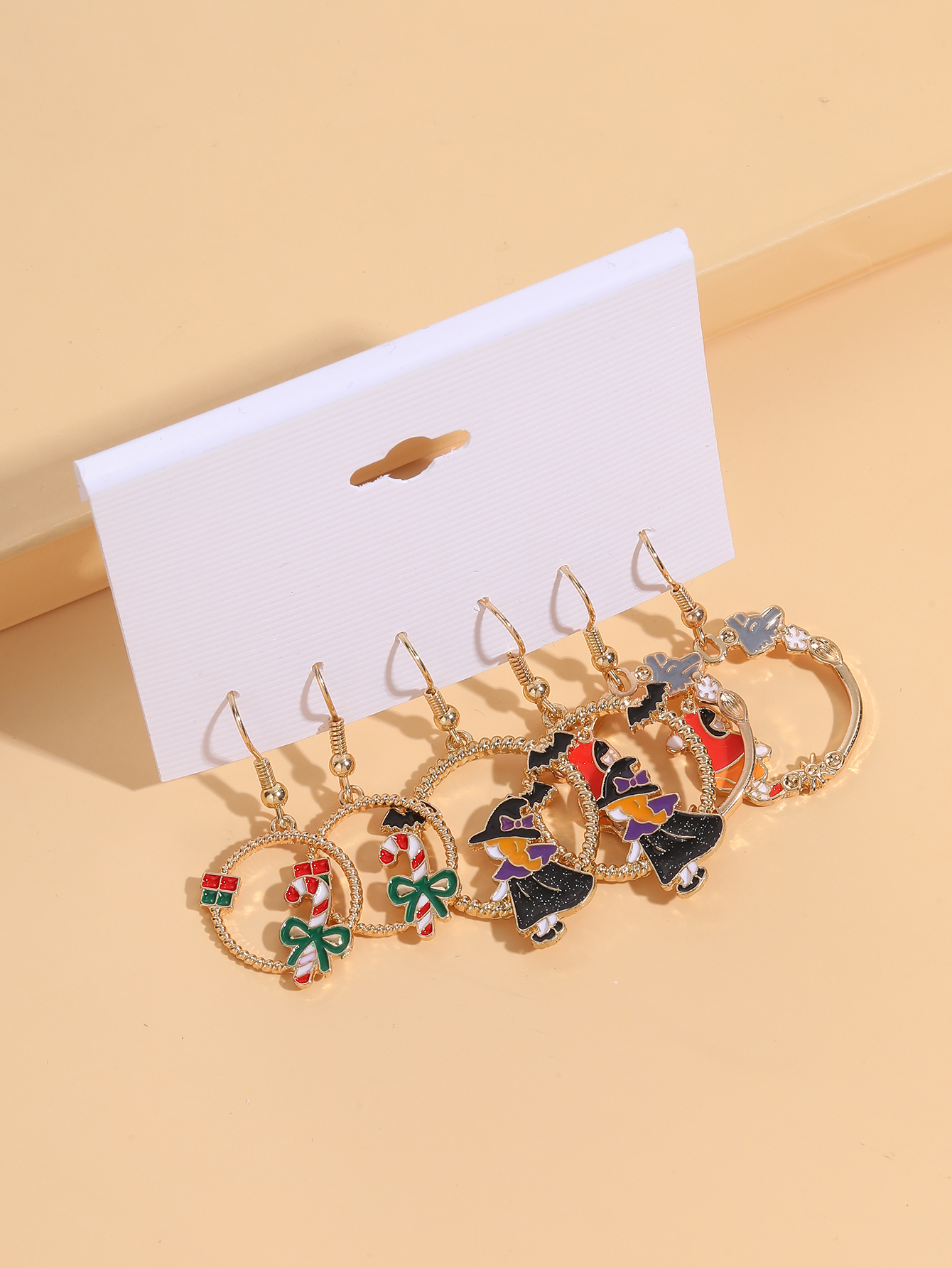 Fashion Cartoon Alloy Earrings 1 Set display picture 2
