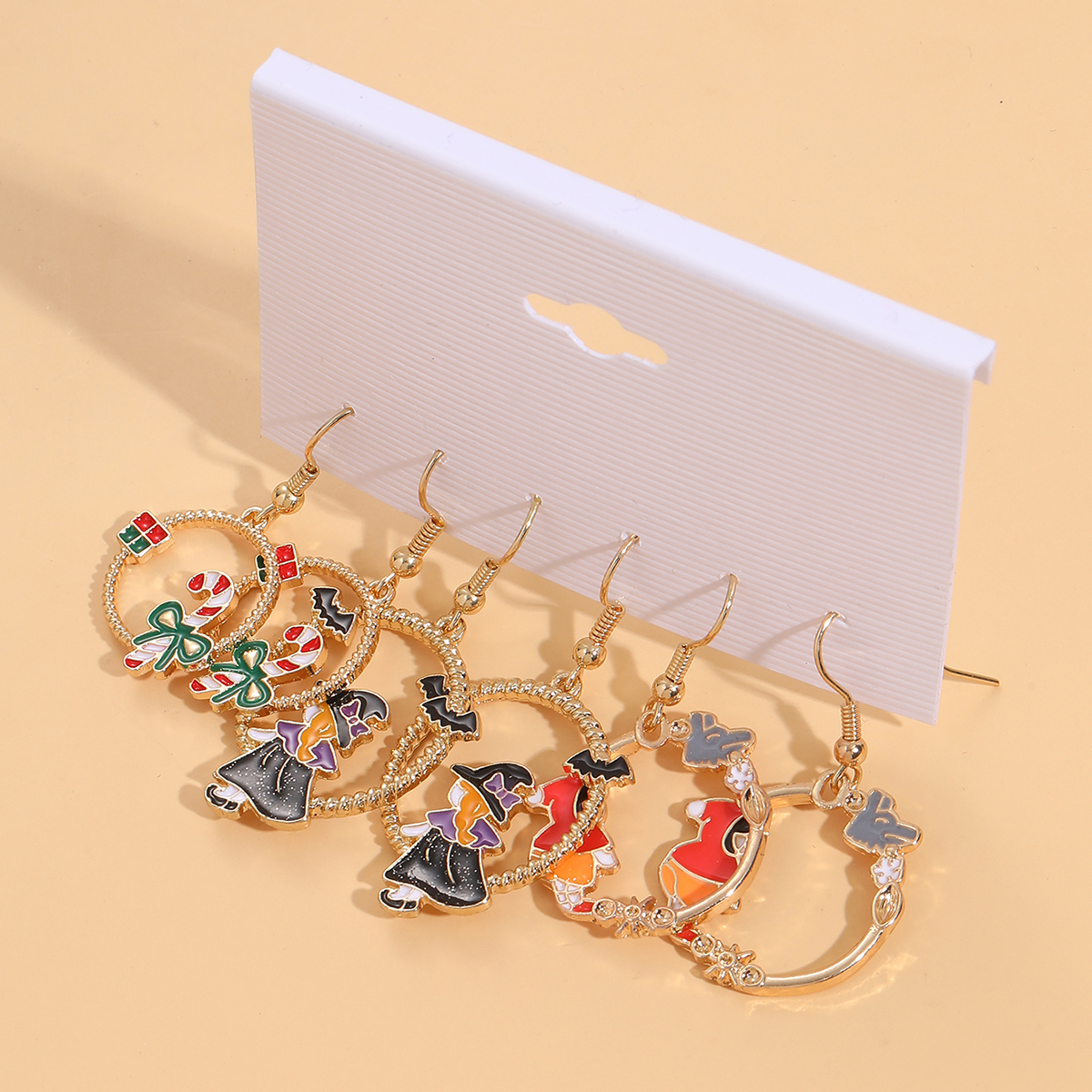 Fashion Cartoon Alloy Earrings 1 Set display picture 4