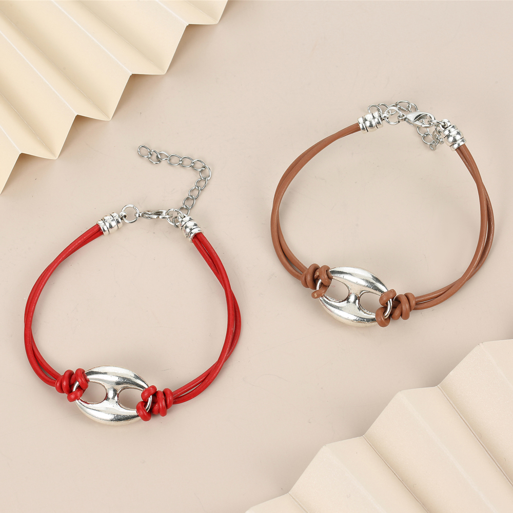 Style Simple Géométrique Alliage Tricot Bracelets 1 Pièce display picture 8