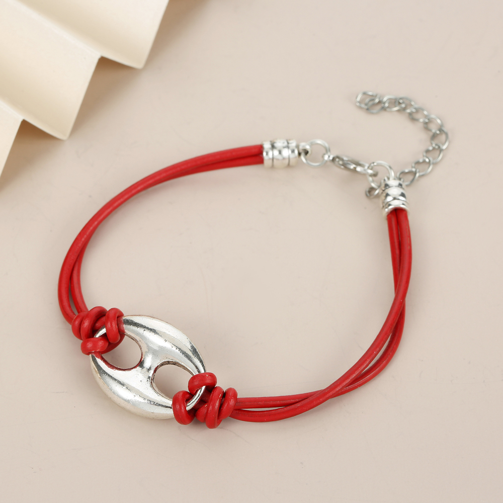 Simple Style Geometric Alloy Knitting Bracelets 1 Piece display picture 11