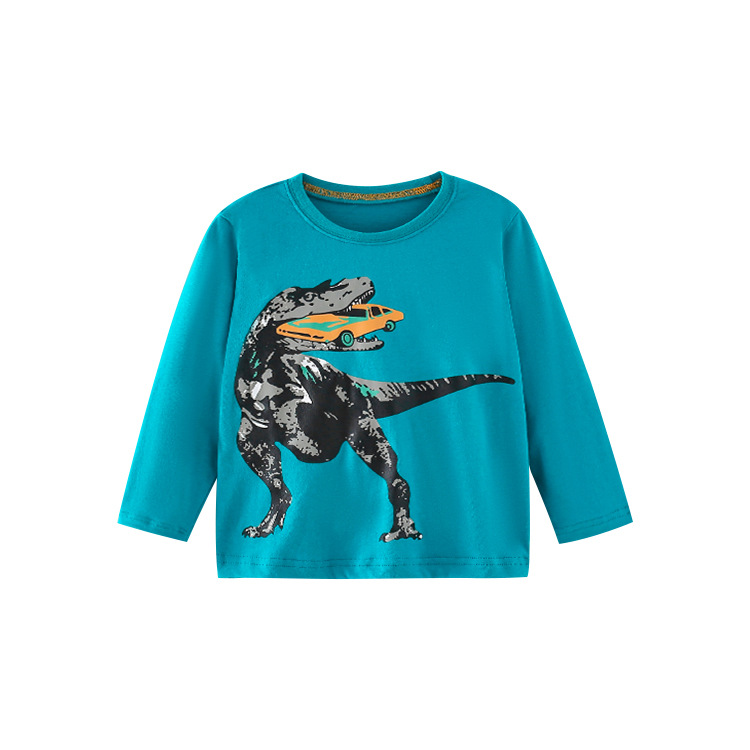Mode Dinosaure 100% Coton Bébé Vêtements display picture 1