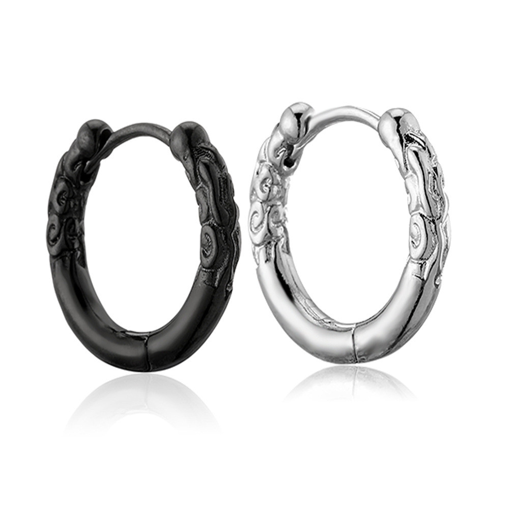 Fashion Geometric Titanium Steel Earrings Plating Stainless Steel Earrings display picture 3