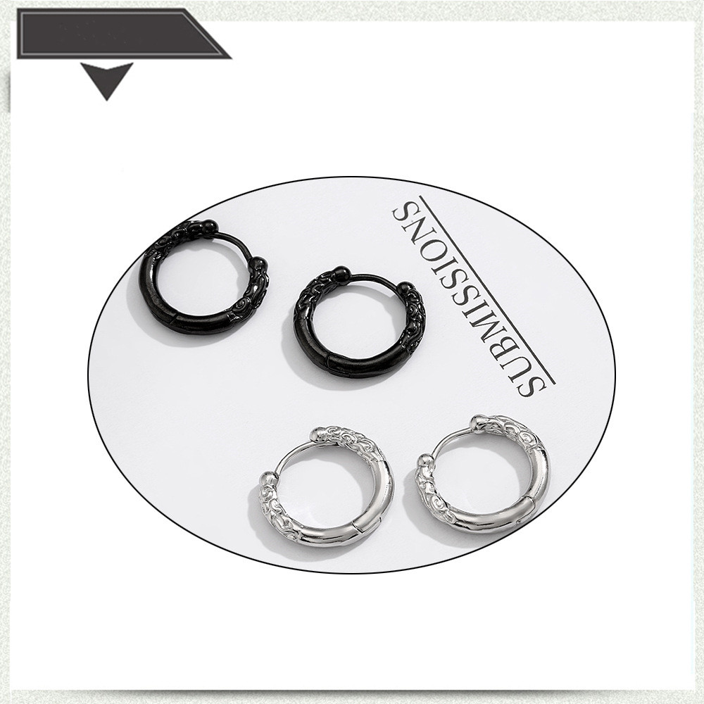 Fashion Geometric Titanium Steel Earrings Plating Stainless Steel Earrings display picture 6