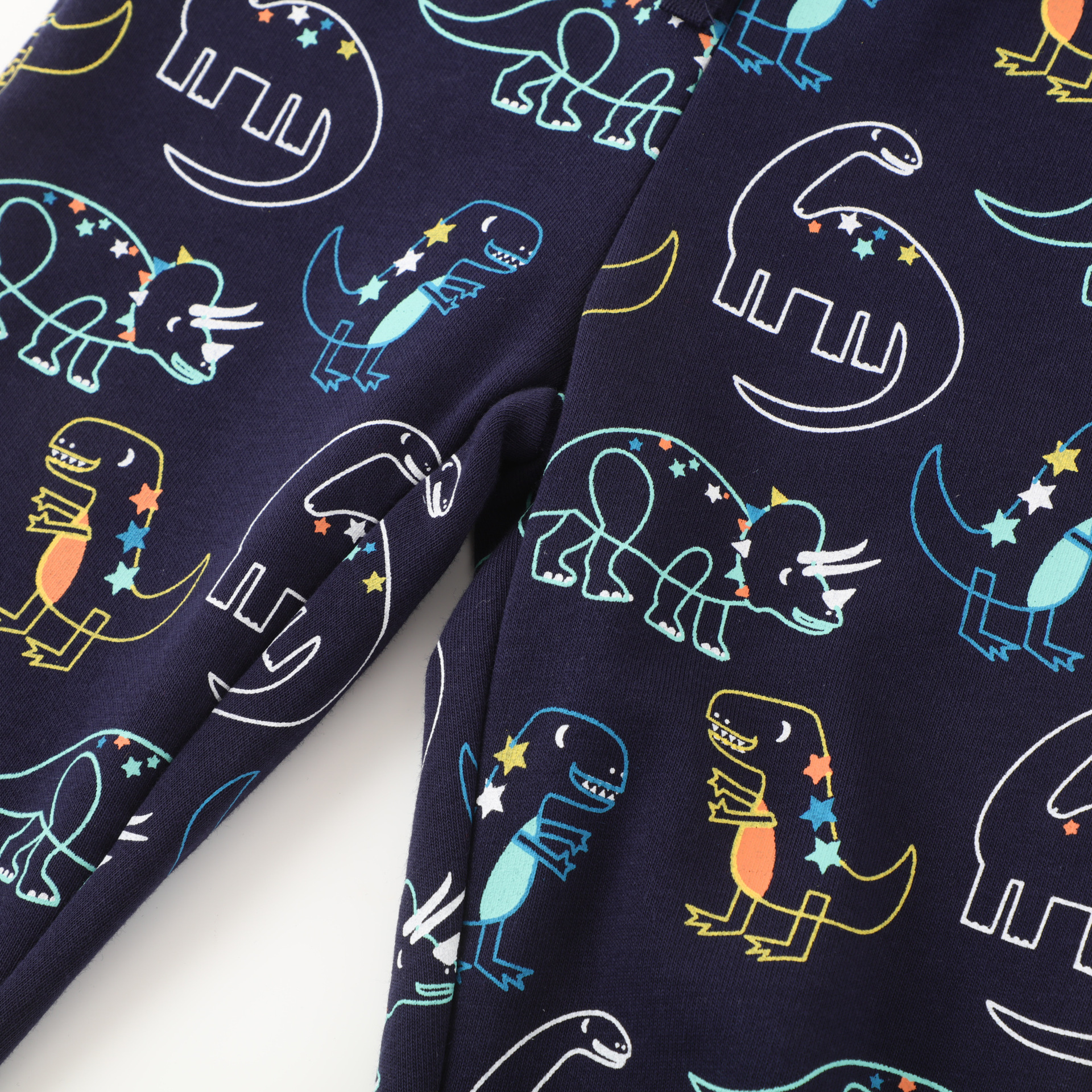 Casual Dinosaur Cotton Boys Pants display picture 3