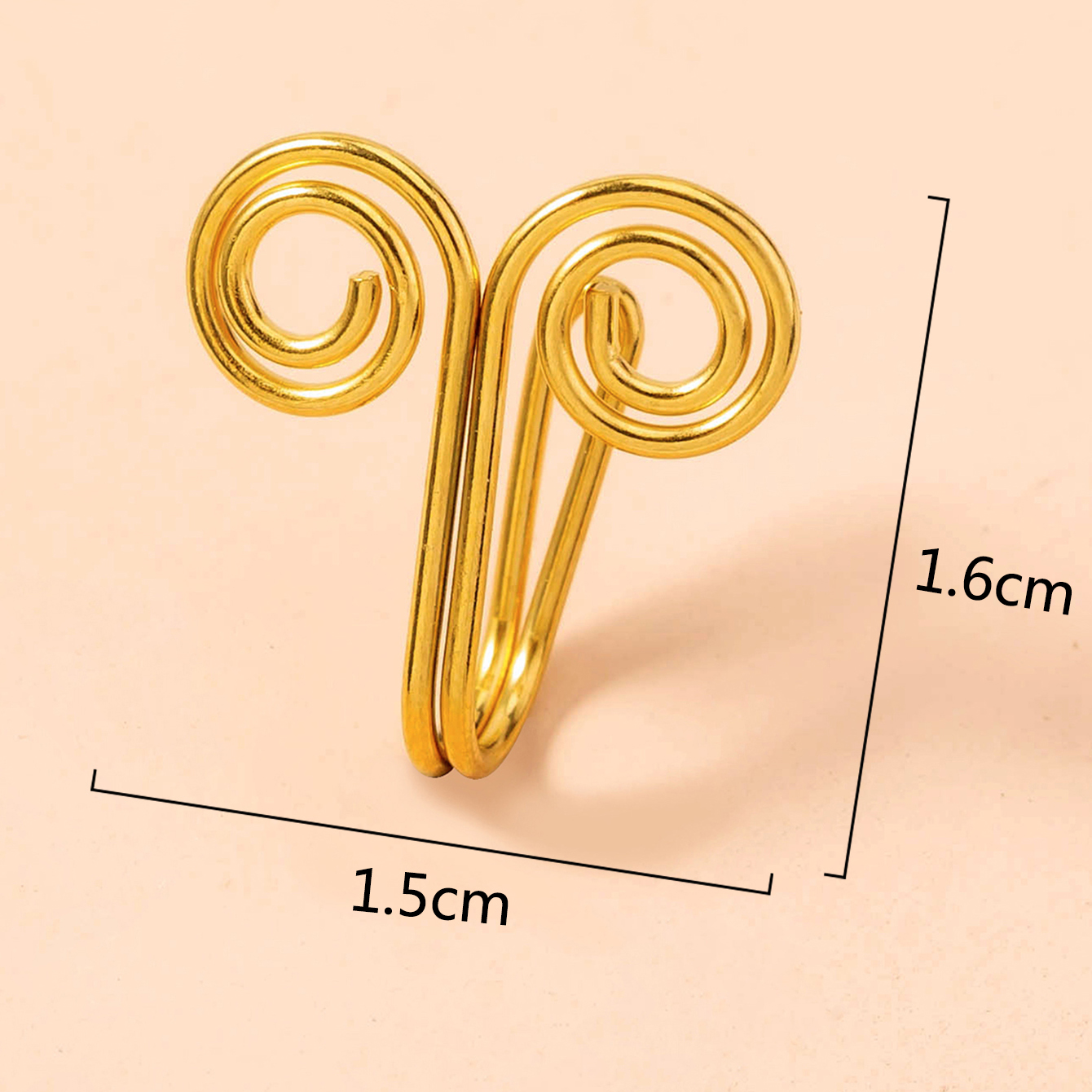 Simple Style Geometric Stainless Steel Plating Zircon Nose Ring 1 Piece display picture 16