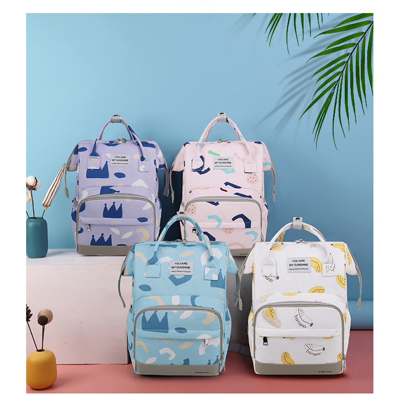 Waterproof Others Diaper Backpack Daily Diaper Backpacks display picture 6