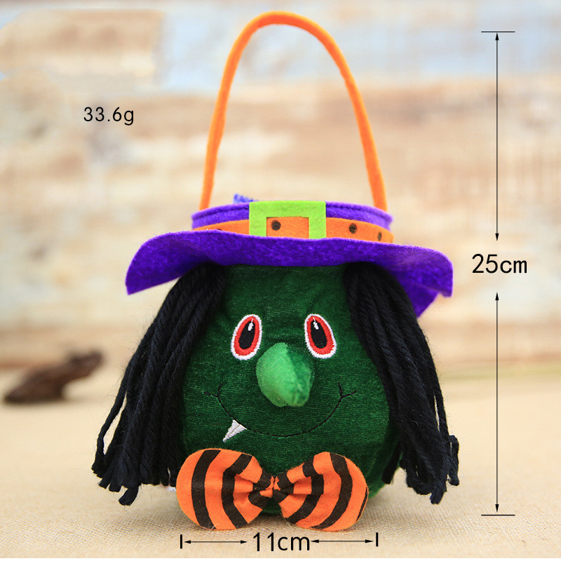 Halloween Pumpkin Cloth Party Candy Basket display picture 6