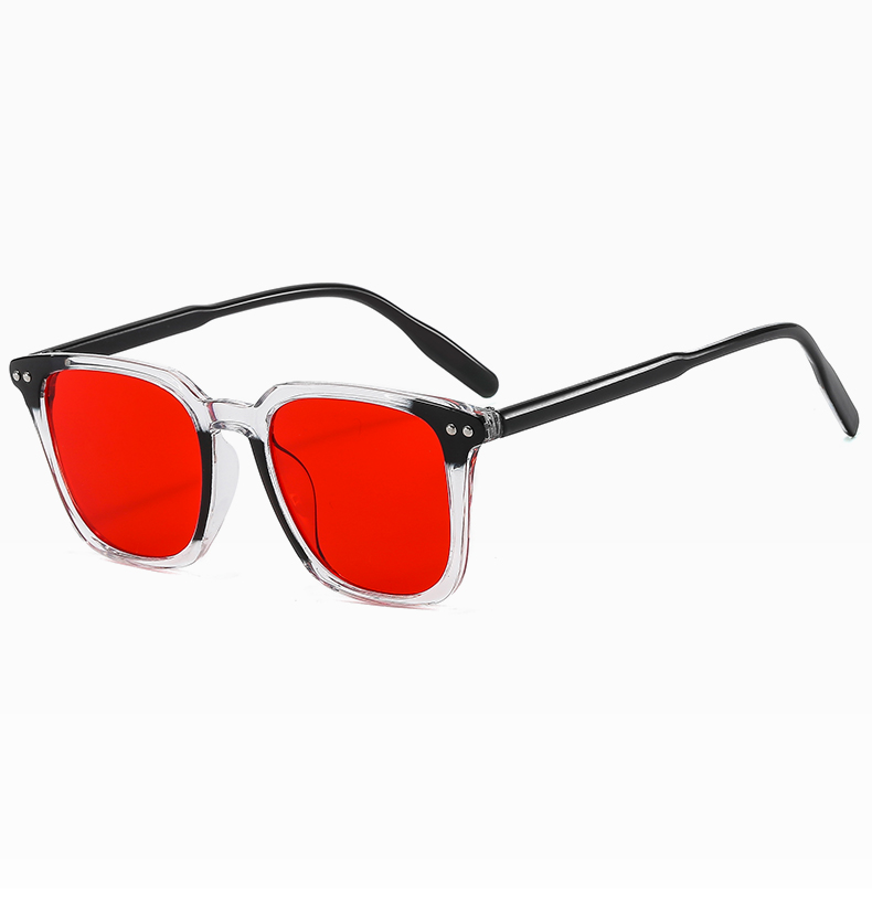 Fashion Solid Color Pc Resin Square Full Frame Women's Sunglasses display picture 4