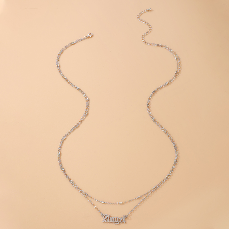 Simple Style Letter Alloy Layered Unisex Waist Chain display picture 4