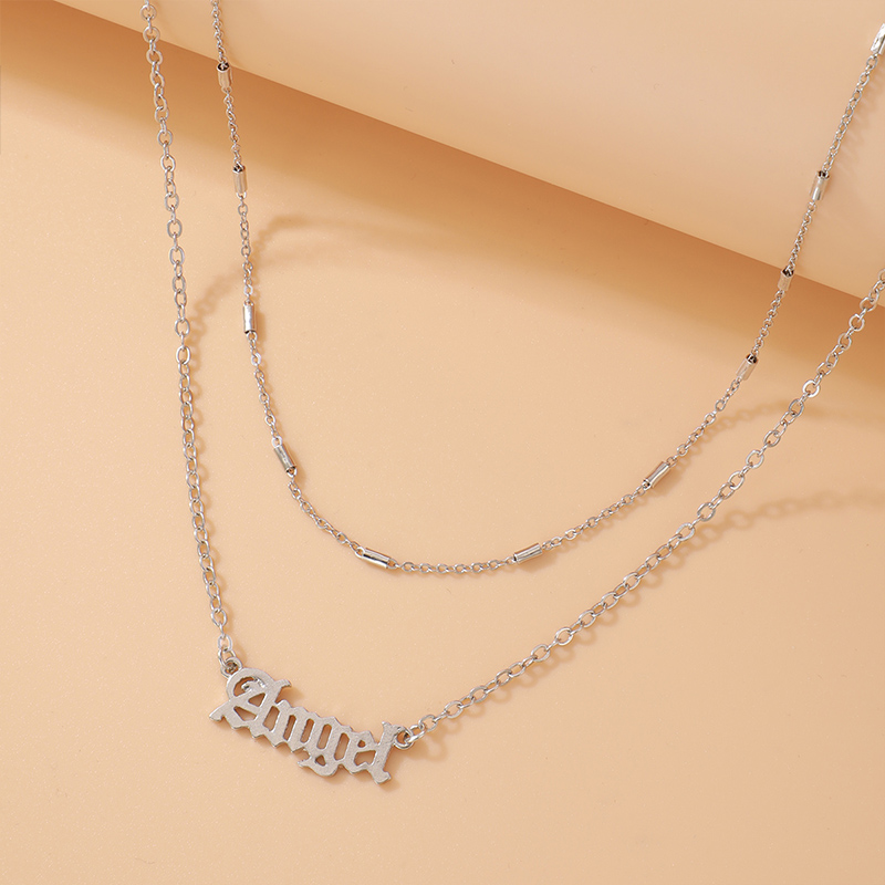 Simple Style Letter Alloy Layered Unisex Waist Chain display picture 5