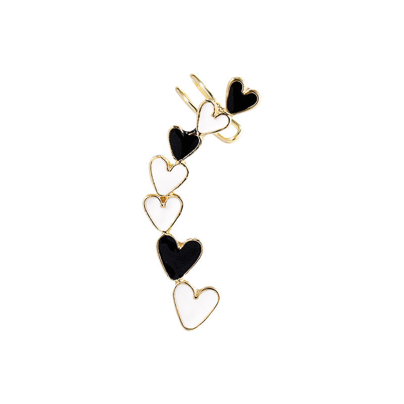 Fashion Heart Shape Alloy Women's Ear Clips 1 Piece display picture 1