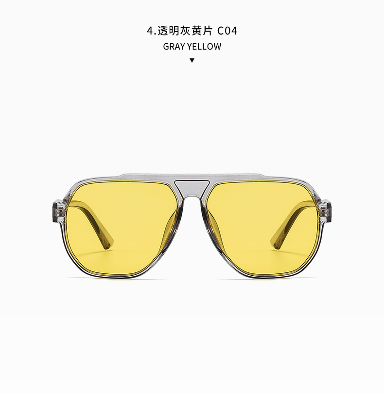 Fashion Oval Ac Oval Frame Full Frame Women's Sunglasses display picture 9