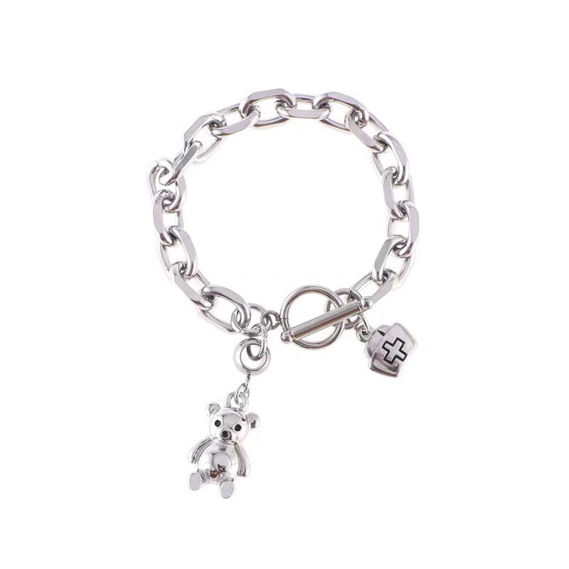 Cool Style Bear Alloy Bracelets 1 Piece display picture 1