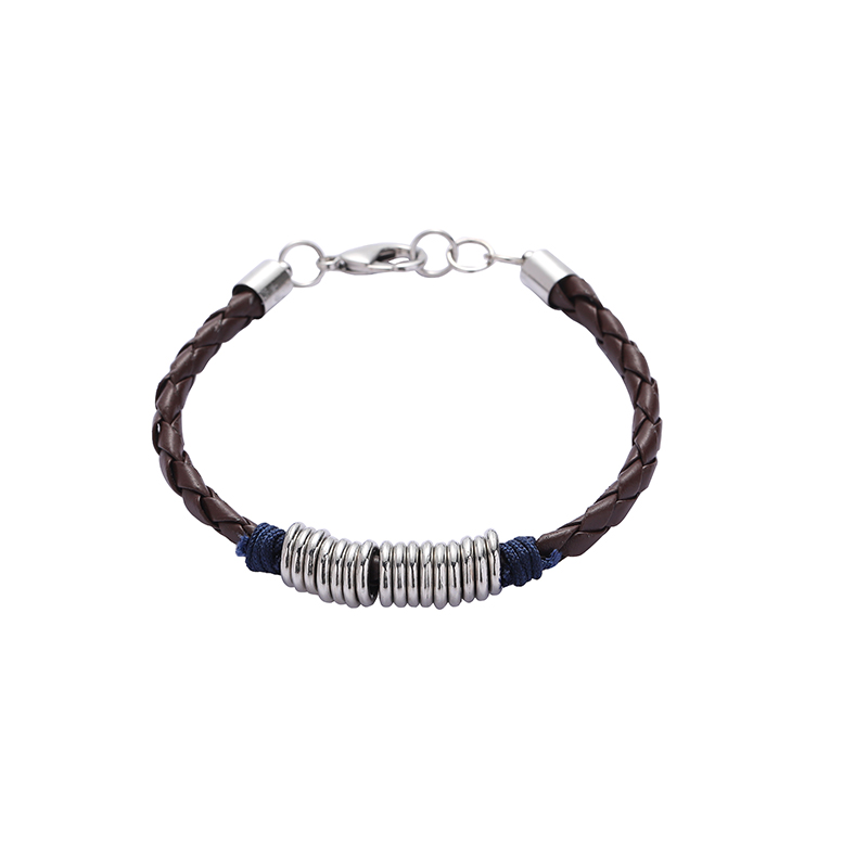 Mode Couleur Unie Faux Cuir Bracelets display picture 8