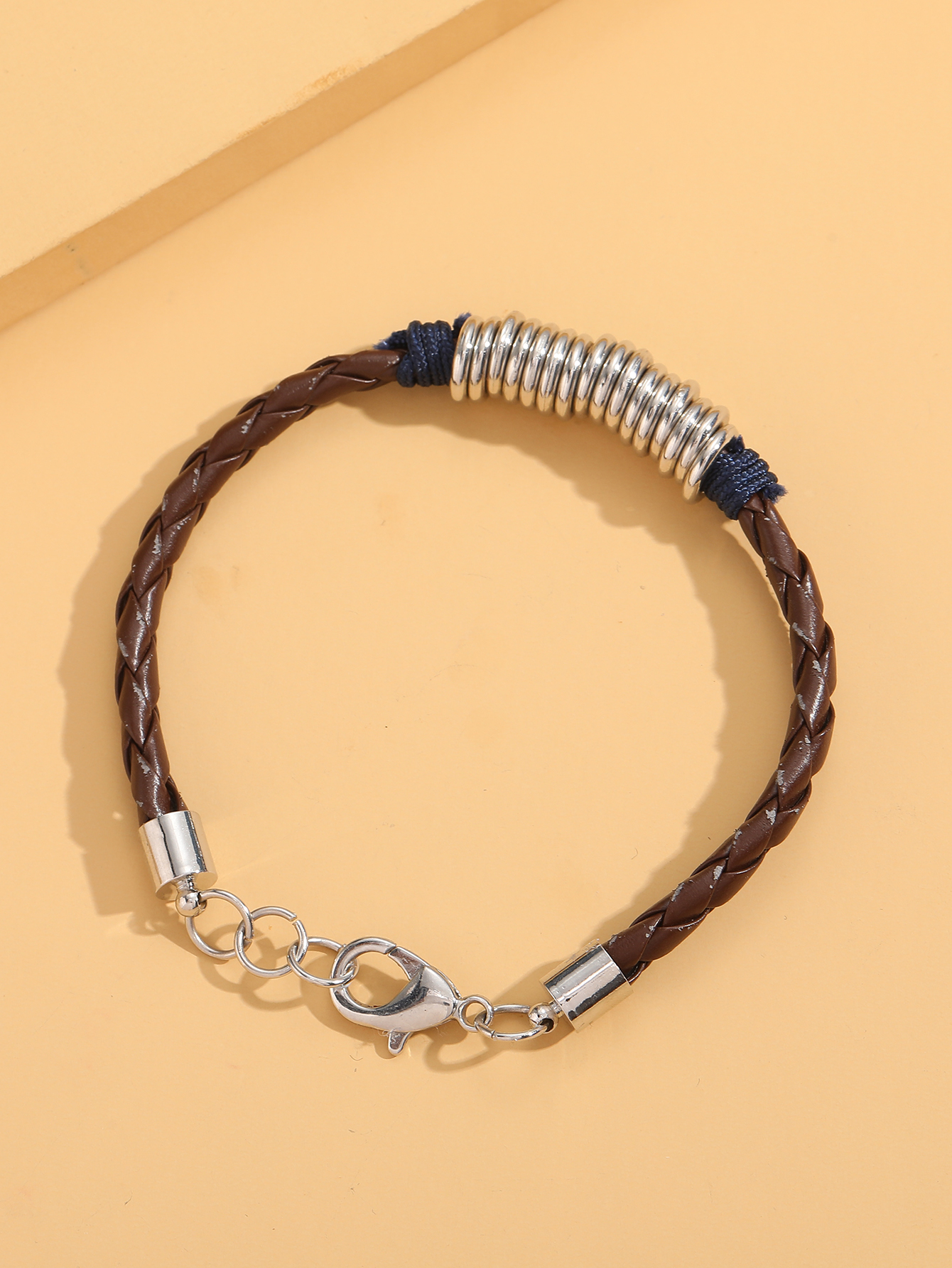 Mode Einfarbig Pu-leder Armbänder display picture 9