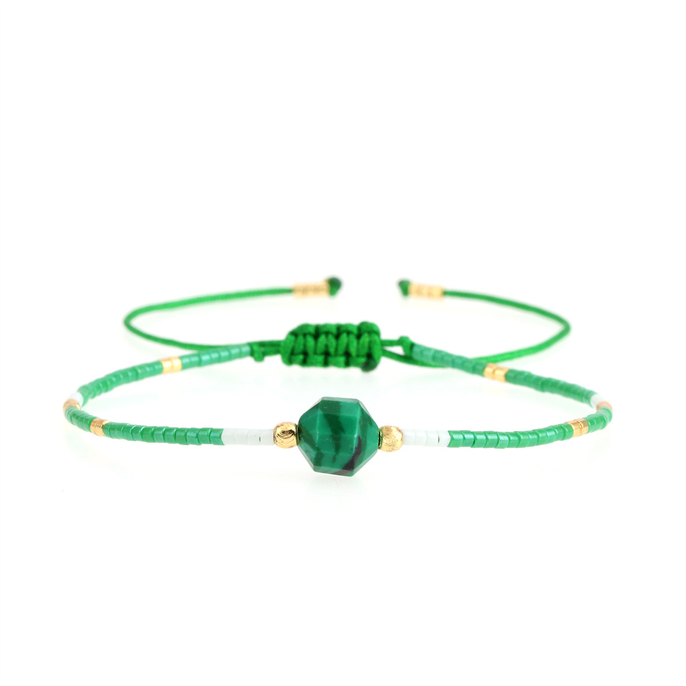 Bohémien Géométrique Perlé Tresser Pierre Naturelle Bracelets display picture 18