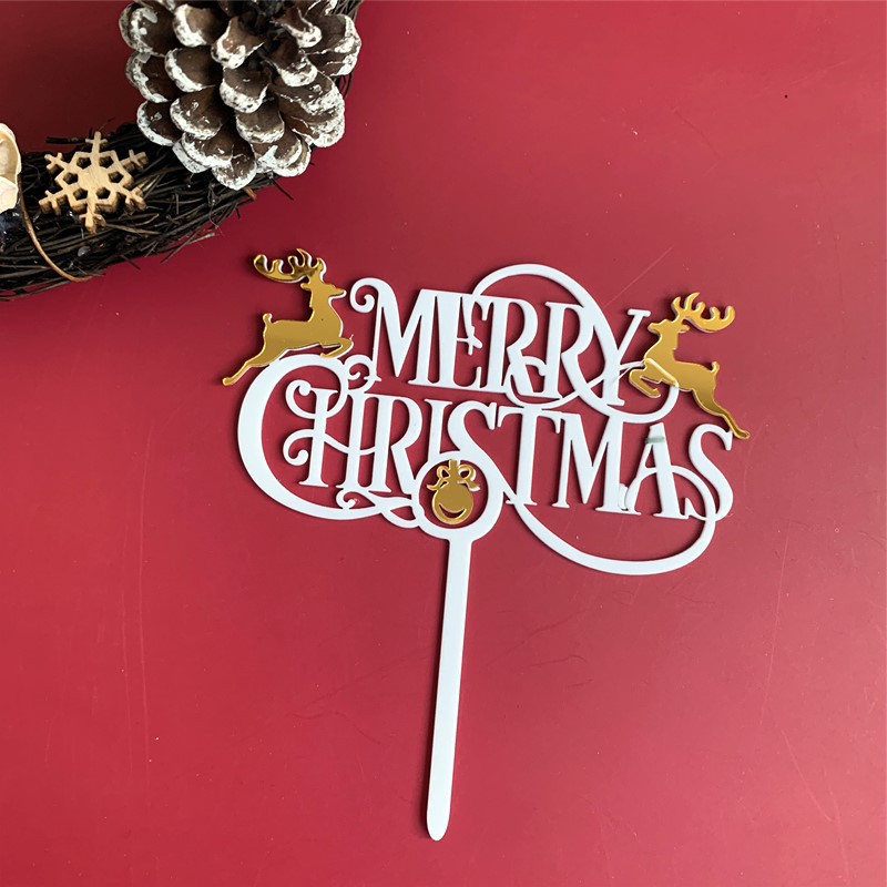 Christmas Letter Arylic Party Decorative Props 1 Piece display picture 2