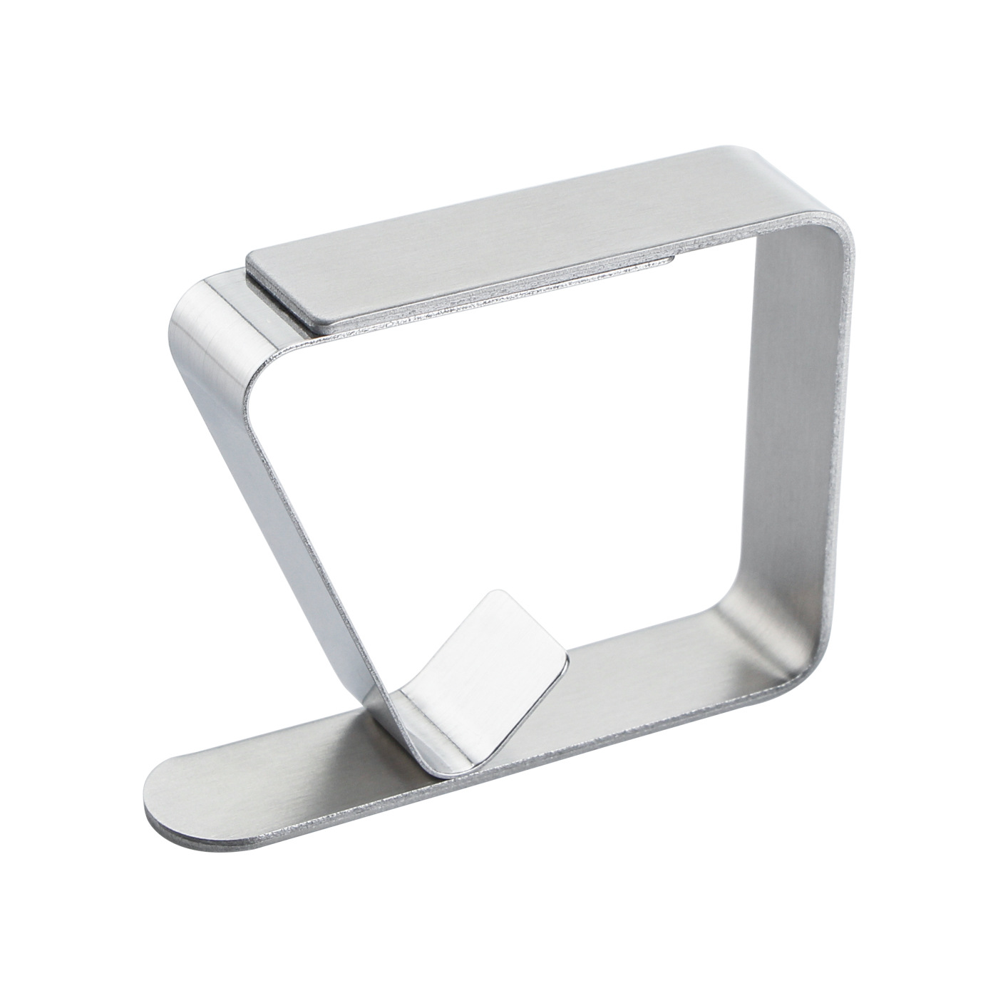 Simple Style Solid Color Stainless Steel Table Cloth Clip 1 Piece display picture 2