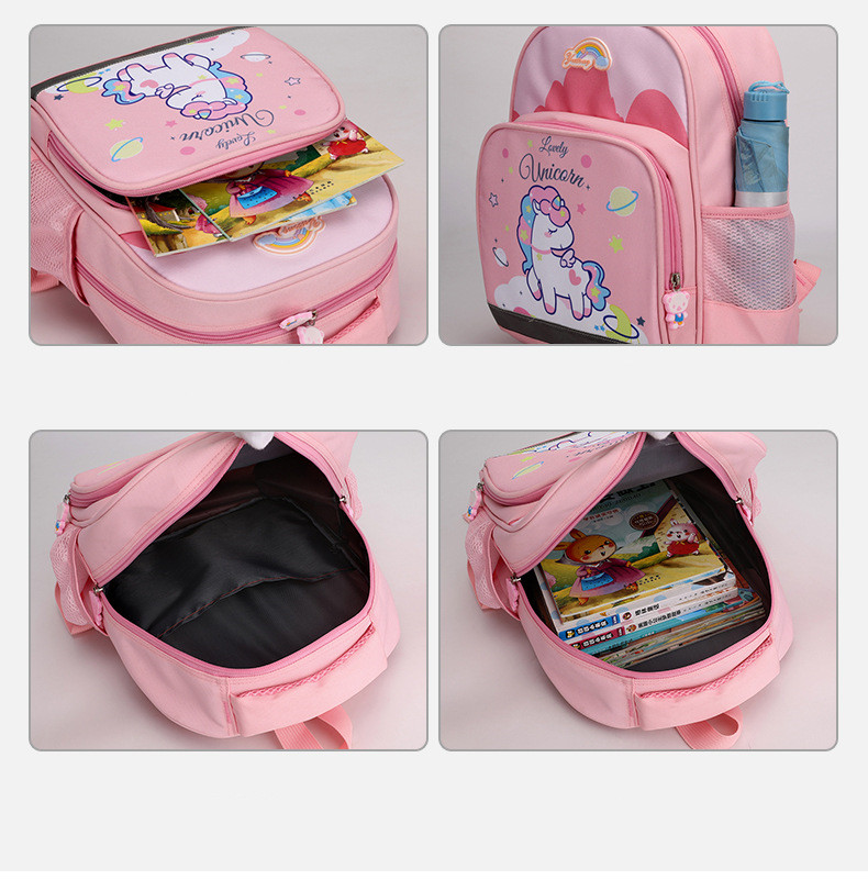 Cute Animal Square Zipper Functional Backpack display picture 8