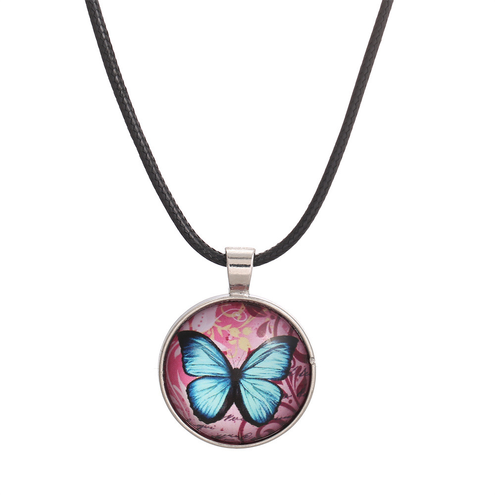 Fashion Butterfly Alloy Women's Pendant Necklace 1 Piece display picture 2