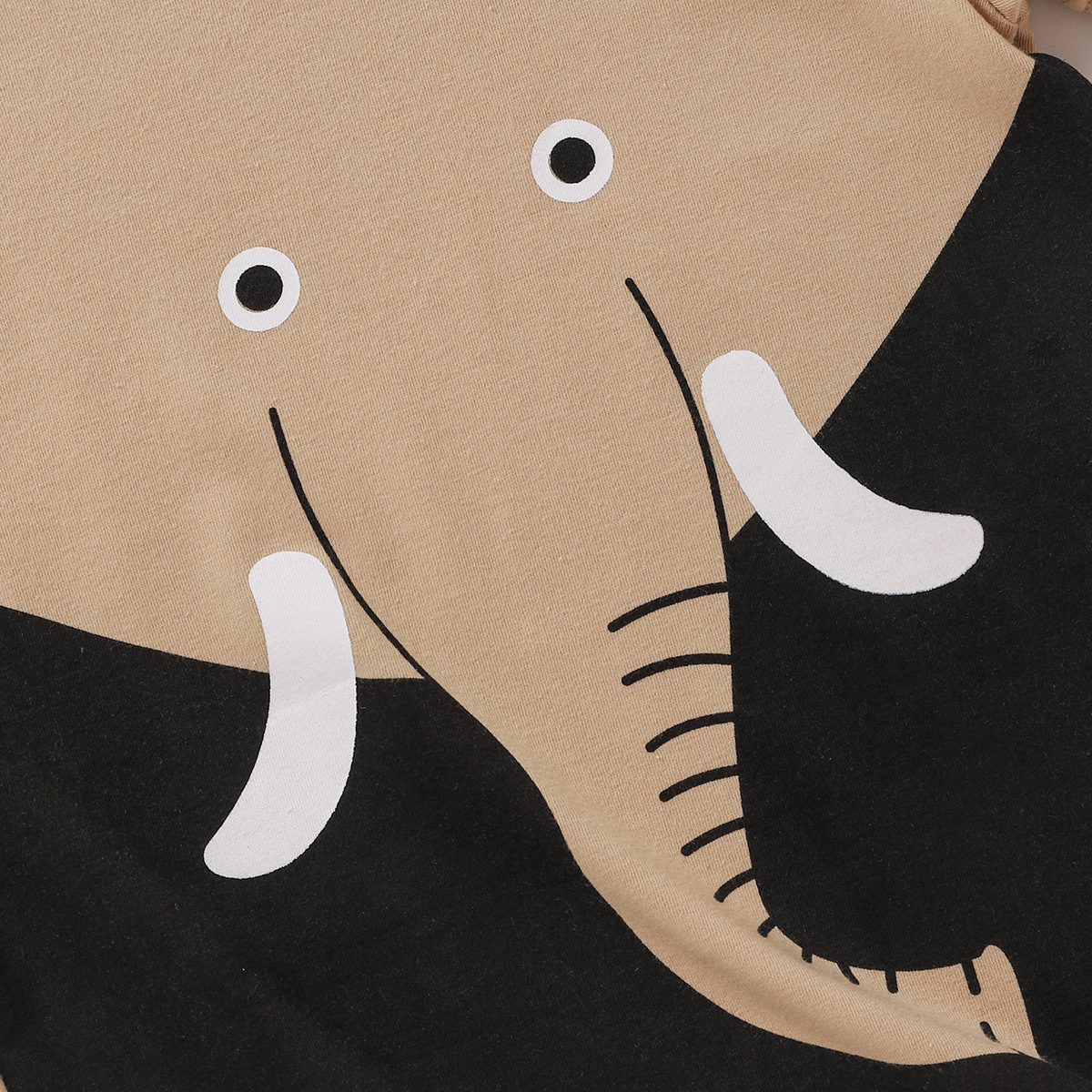 Décontractée L'éléphant Coton Impression Bébé Vêtements display picture 4