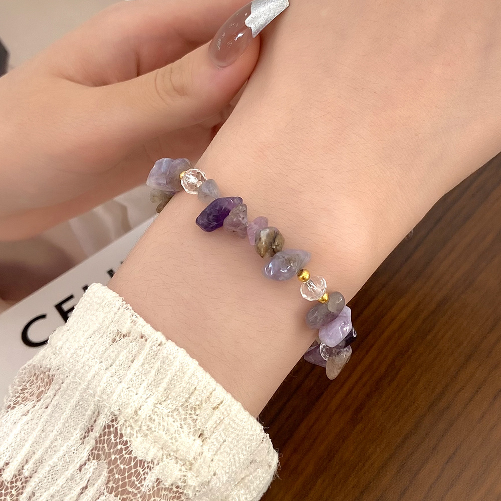 Fashion Stone Natural Stone Beaded Bracelets display picture 3