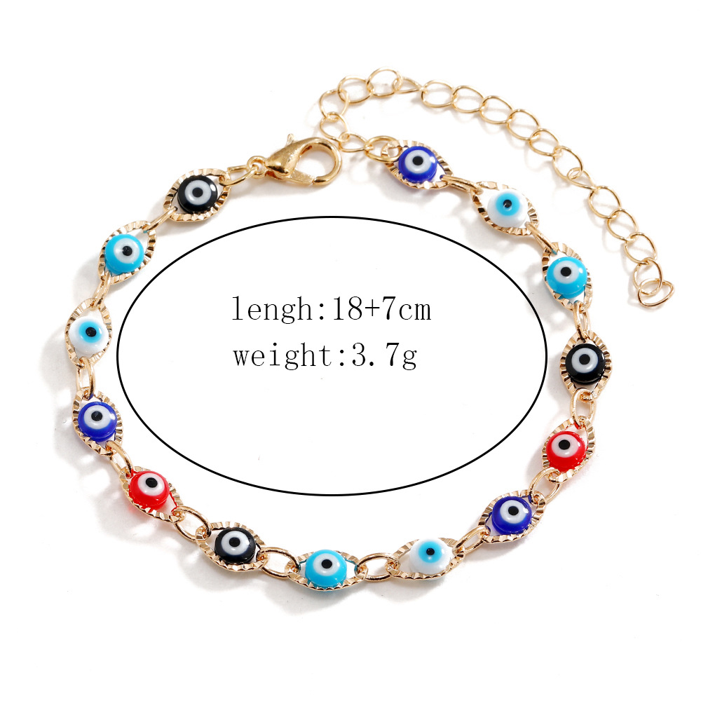 Vintage Style Devil's Eye Alloy Plating Women's Bracelets 1 Piece display picture 5